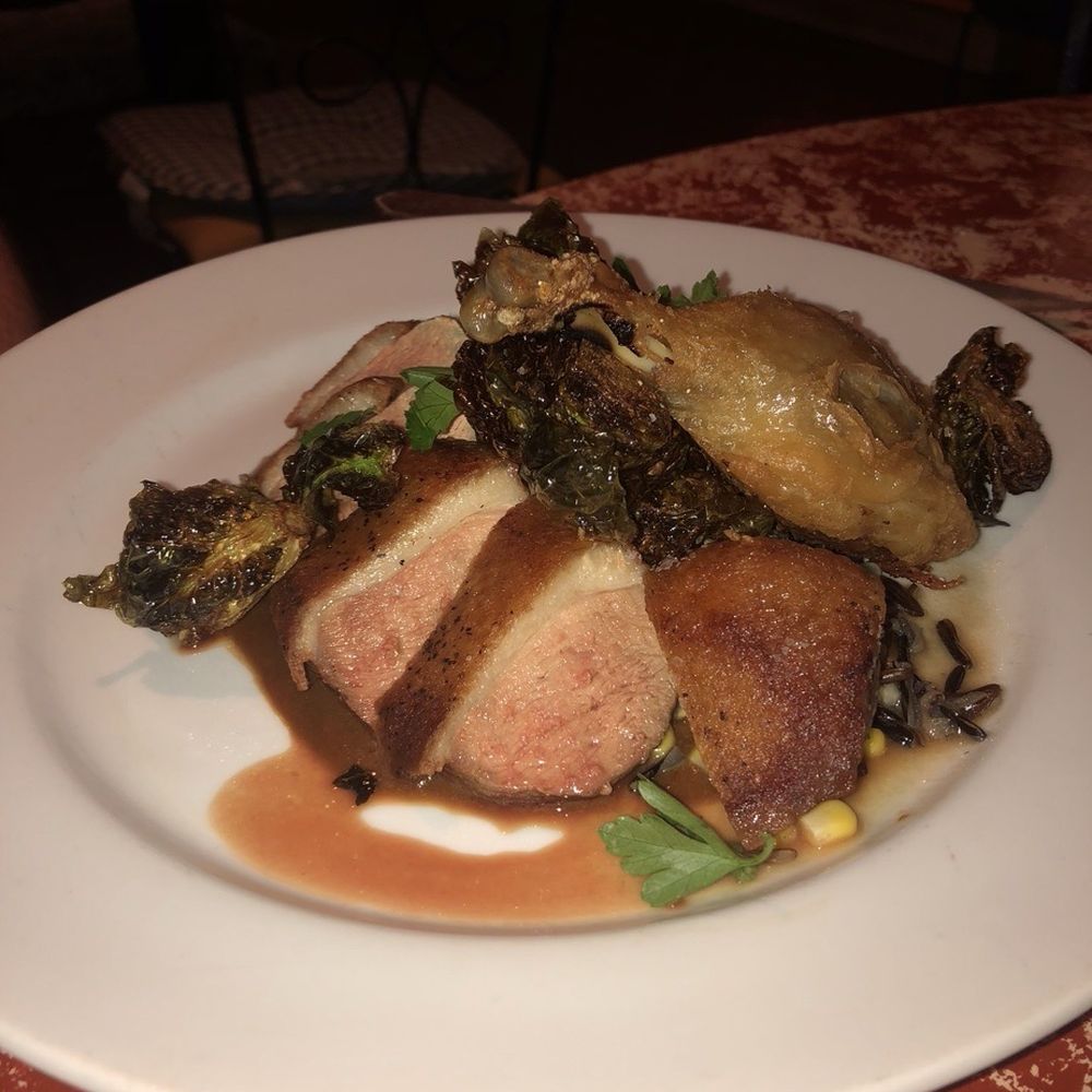 The Bellport - Duck breast & leg confit - New American Near Me - Bellport, New York
