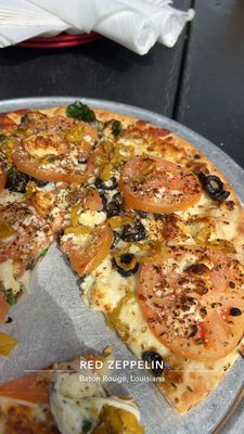 Red Zeppelin Pizza by null