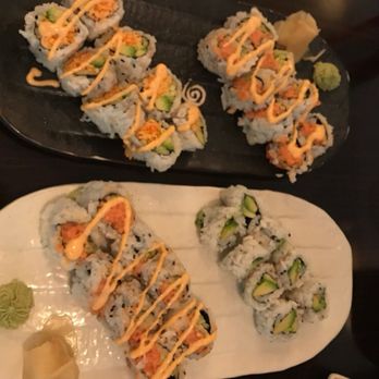 Happy Maki - a plate of sushi and a plate of rolls - Japanese Near Me - Conshohocken, Pennsylvania Happy Maki - a plate of sushi and a plate of rolls - Japanese Near Me - Conshohocken, Pennsylvania