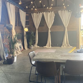 Public House Temecula - The outdoor stage for live music. - New American Near Me - Temecula, California