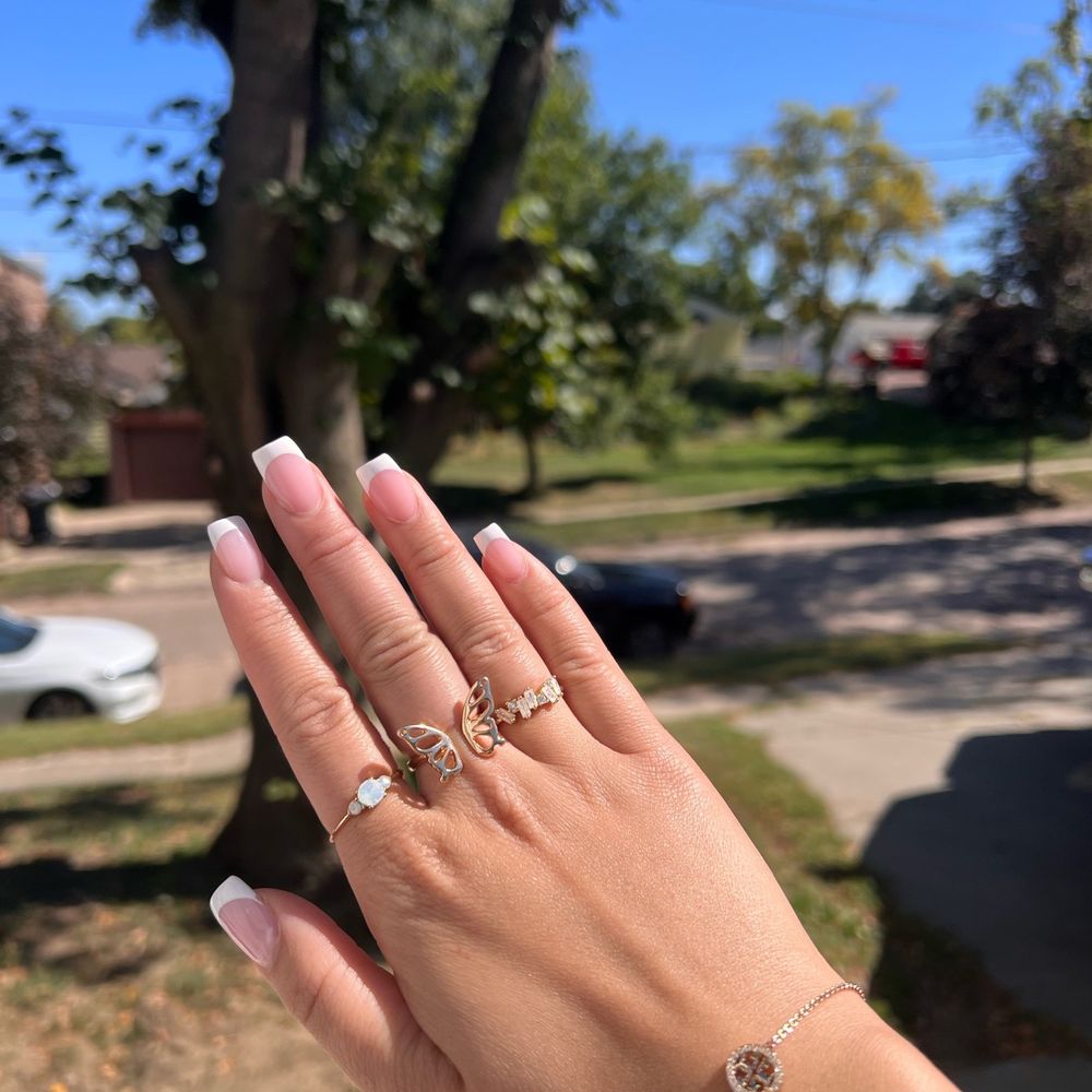 French Tip Full Set French Tip Full Set