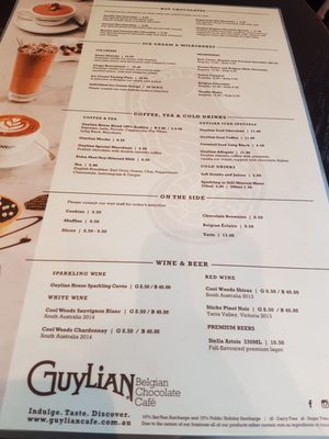 Menu photo 6 Guylian Belgian Chocolate Cafe Sydney, NSW Menu photo 6 Guylian Belgian Chocolate Cafe Sydney, NSW