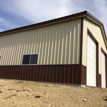 Jaybird Construction - Metal Building with a Wainscot Wall Around It - General Contractors Near Me - Springtown, Texas Jaybird Construction - Metal Building with a Wainscot Wall Around It - General Contractors Near Me - Springtown, Texas