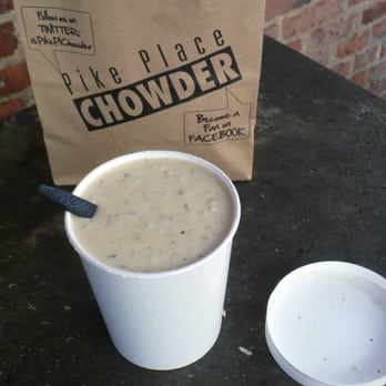 Pike Place Chowder - Quart of New England clam chowder - Seafood Near Me - Seattle, Washington Pike Place Chowder - Quart of New England clam chowder - Seafood Near Me - Seattle, Washington