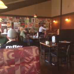 Ricky's All Day Grill - A second banquet room exists in addition to the booths and tables out front as seen in this photo.