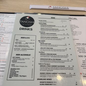 Tanoshi Japanese Bistro - Sushi Bars Near Me - Walnut Creek, California