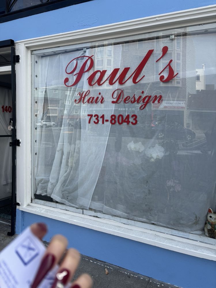 Paul's Hair Design Logo