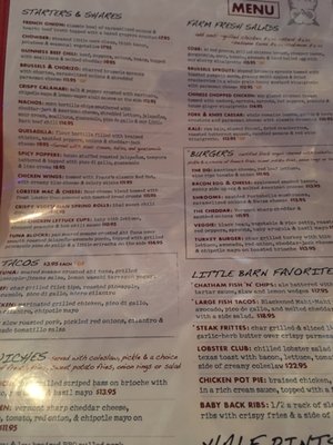 Menu photo 6 Little Barn Westport, CT Menu photo 6 Little Barn Westport, CT