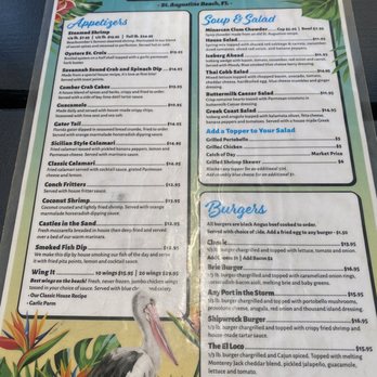 Beachcomber Restaurant - Seafood Near Me - Saint Augustine, Florida