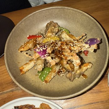 Hana Makgeolli - Fried mushrooms - Wine Tasting Room Near Me - Brooklyn, New York