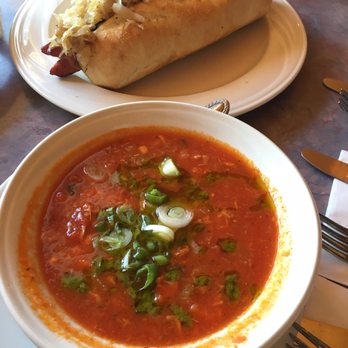 Strawberry Inn - Bavarian sandwich with salmon chowder - Resorts Near Me - Strawberry, California Strawberry Inn - Bavarian sandwich with salmon chowder - Resorts Near Me - Strawberry, California