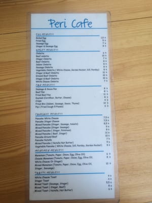 Menu photo 2 Peri Cafe Istanbul, 34