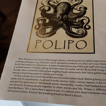 Trattoria Polipo - Little bit about the history of this restaurant. - Italian Near Me - Augusta, Georgia Trattoria Polipo - Little bit about the history of this restaurant. - Italian Near Me - Augusta, Georgia