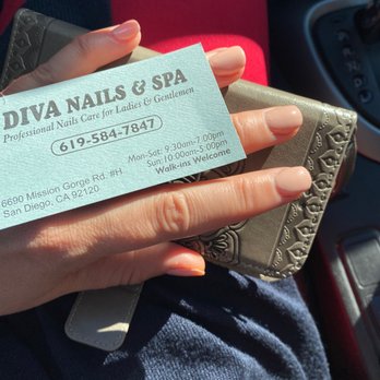 Diva Nails & Spa - My beautiful nails done by Shery! - Nail Salons Near Me - San Diego, California