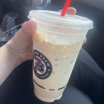 7 Brew Coffee - Ordered the sweet & salty. Received a cup of milk very disappointed - Coffee & Tea Near Me - Joliet, Illinois