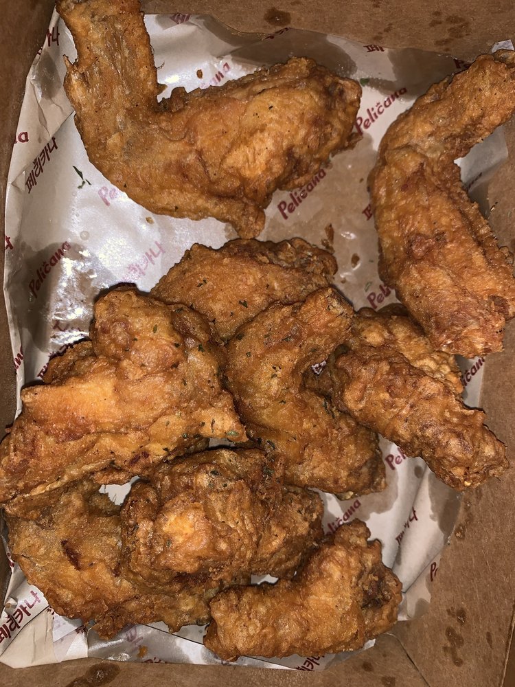 Food from Pelicana chicken