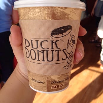 Duck Donuts - Beach blend coffee with hazelnut. Delicious!! - Donuts Near Me - Corolla, North Carolina