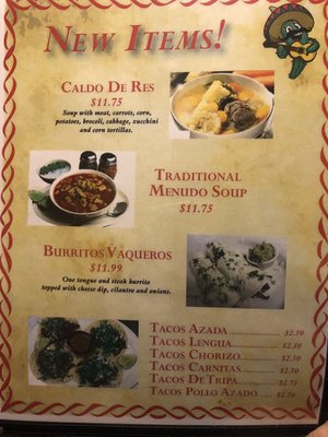 Menu photo 6 Fiesta Charra Lucedale, MS