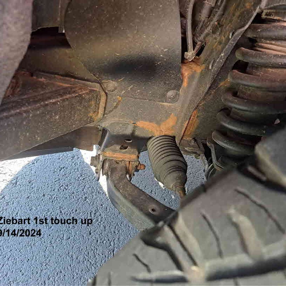 Ziebart - Could see this right inside the wheel well in plain sight! - Auto Detailing Near Me - Rochester, New York Ziebart - Could see this right inside the wheel well in plain sight! - Auto Detailing Near Me - Rochester, New York
