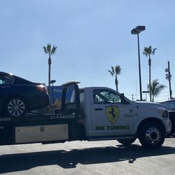 MK Towing - My Honda on the flatbed towing company.