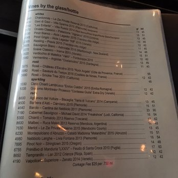Le Zie - Wine list by the glass - Lounges Near Me - New York, New York Le Zie - Wine list by the glass - Lounges Near Me - New York, New York