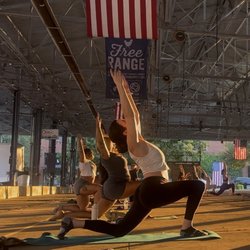Dallas Farmers Market Yoga