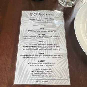 FOB Kitchen - Filipino Near Me - Oakland, California