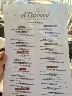 Menu photo 1 El Carnival Churrascaria Miami Beach, FL