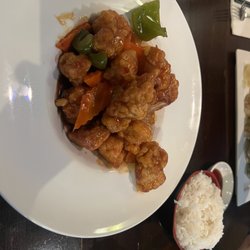 Sweet and sour chicken