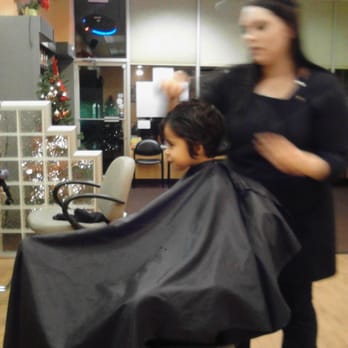 Fast Cuts Plus - Not a great pic, but this is Carolyn, who works magic with my daughter's and my hair for short change. - Hair Salons Near Me - Farmington, Connecticut