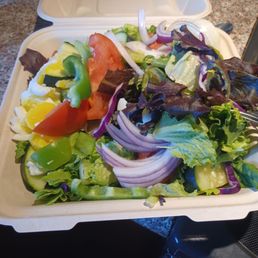 This this the Chef salad i got. This this the Chef salad i got.