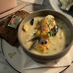 seafood chowder