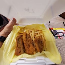 The fried fish which was divine and delicious to the last bite! The fried fish which was divine and delicious to the last bite!