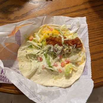 Taco Bell - Cantina Crispy Chicken Taco with Avocado Ranch - Fast Food Near Me - Randleman, North Carolina