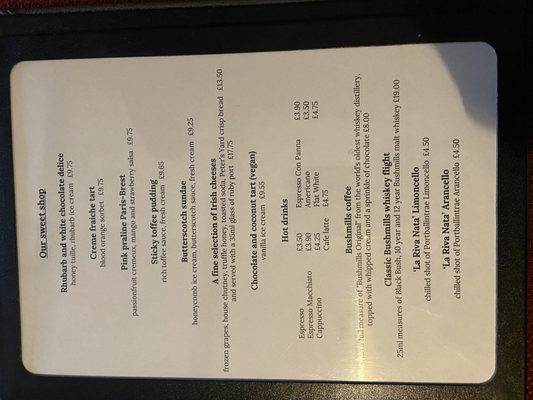 The Bushmills Inn Restaurant and Bar by null