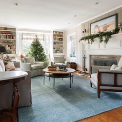 Deborah Bettcher - Decorating Den Interiors - Swarthmore Family Room - Just in time for the holidays!