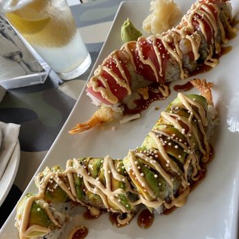 Sushi Song - Miami heat and dragon roll - Sushi Bars Near Me - Hollywood, Florida