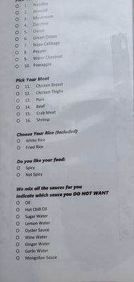 Menu photo 1 Empire Fire Mongolian Grill Goldsboro, NC Menu photo 1 Empire Fire Mongolian Grill Goldsboro, NC