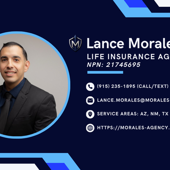 Lance Morales - Front of Business Card - Life Insurance Near Me Lance Morales - Front of Business Card - Life Insurance Near Me