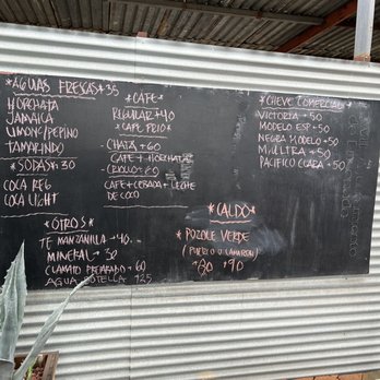 La Patrona - Drink menu - Tacos Near Me - Ensenada, BCN La Patrona - Drink menu - Tacos Near Me - Ensenada, BCN