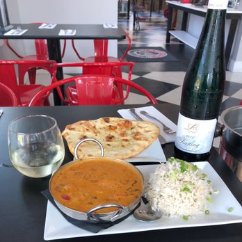 Exit Zero Filling Station - Thai Lobster, Nan bread and Dr. L Riesling from Sunset Liquor next door - all excellent! - Burgers Near Me - Cape May, New Jersey