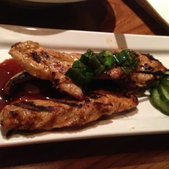 Monsoon Bellevue - Lemongrass chicken skewers on hh list - Vietnamese Near Me - Bellevue, Washington