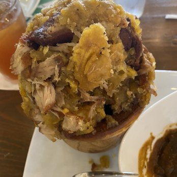 Aleida's Kitchen - Mofongo with beef stew - Dominican Near Me - Brandon, Florida