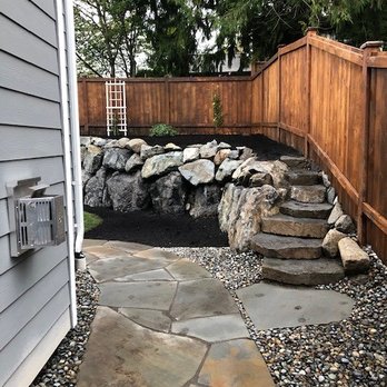 Gerard's Landscaping - Steps version 2, way more than we expected! - Gardeners Near Me Gerard's Landscaping - Steps version 2, way more than we expected! - Gardeners Near Me