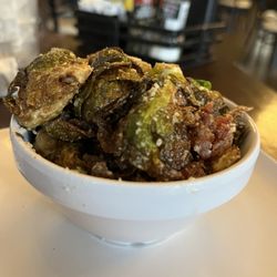 Blind Squirrel - Brussel sprouts had the opportunity to be good but these seemed to be microwaved.