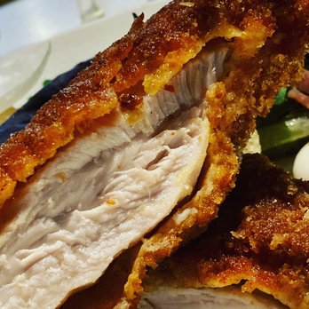 Purnell's Bistro & Ginger's Bar - A crispy outer layer with herb filled with juicy and tender chicken meat. - Cocktail Bars Near Me - Birmingham, XWM