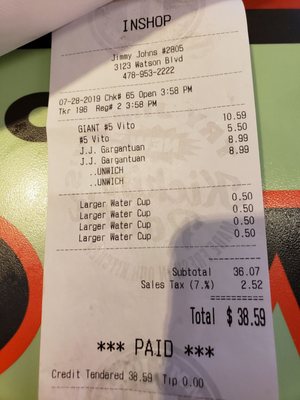 Jimmy John's by null