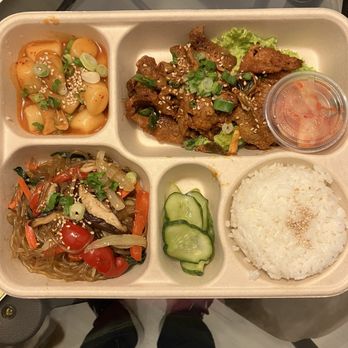 Sunny Seoul Korean Kitchen - Spicy pork bulgogi platter - Korean Near Me - Bradenton, Florida Sunny Seoul Korean Kitchen - Spicy pork bulgogi platter - Korean Near Me - Bradenton, Florida