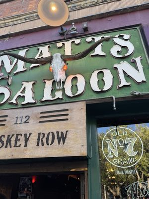 Matt's Saloon by null