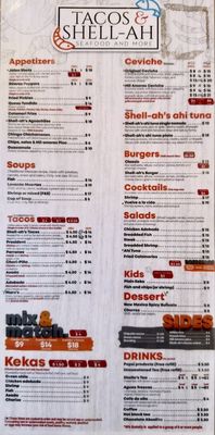 Menu photo 1 Tacos & Shell-ah’s Las Cruces, NM